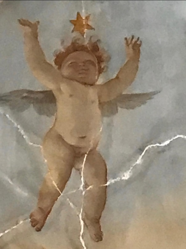 Angioletto - affresco a Tolmezzo 